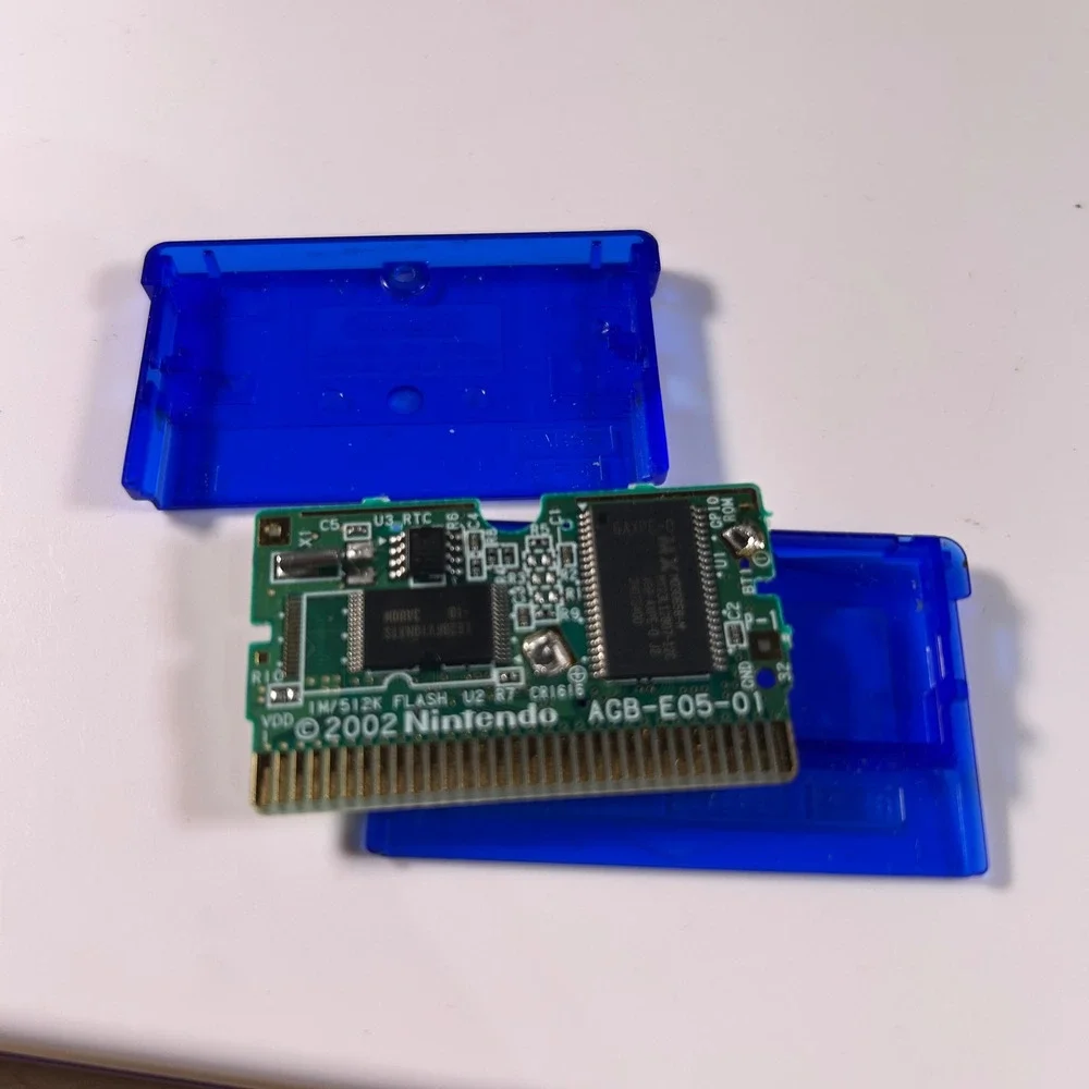 Pokemon: Sapphire Version (Game Boy Advance) GBA Authentic * Has Dry Battery *